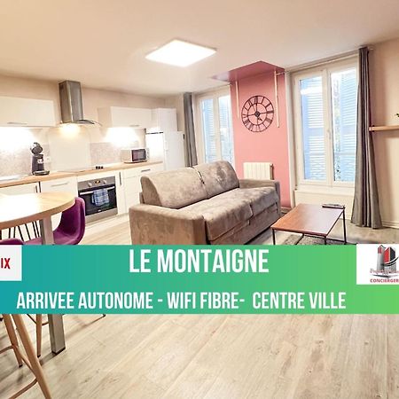 Le Montaigne - Wifi Fibre- Coeur Du Centre Ville-Property Rental Nm เปรีเกอ ภายนอก รูปภาพ